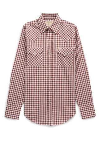 CowboyGirl Rust Gingham