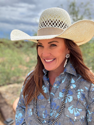 Twister Jute Cowboy hat