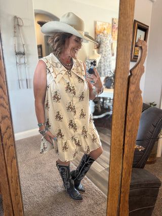 Rodeo Rose Dress