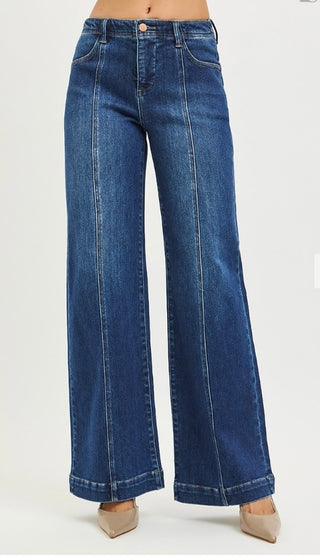 Risen Mid Rise Jean with Seam detail
