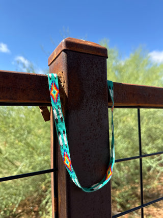 Hand beaded Cowboy hat band