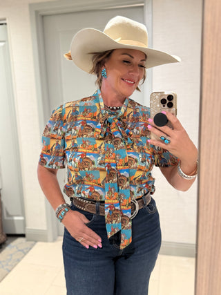 Western Story Blouse