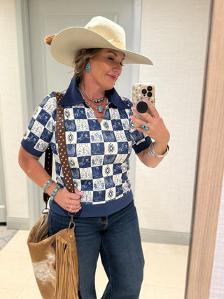 Blue Ranch Polo