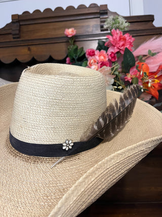 Western Flower Hat Pin