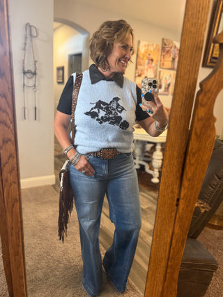 Bulldogger fuzz vest