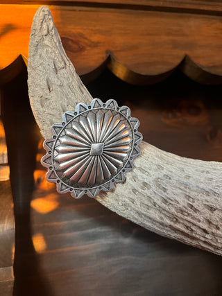 Lady Buckaroo Concho and Turquoise hair ties