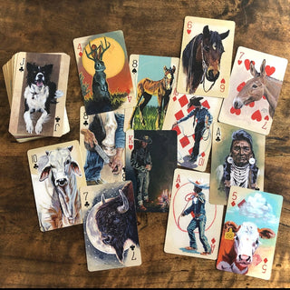 Western Art Playing Cards Set 1