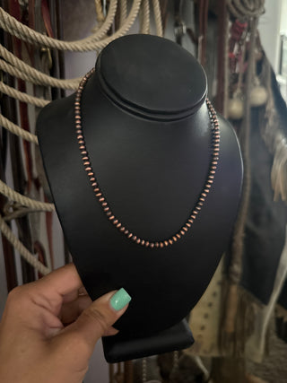 4mm Copper Pearls |16"