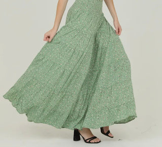 Sage Prairie Maxi Skirt