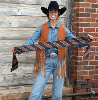 Preppy Saddle Boli Scarf