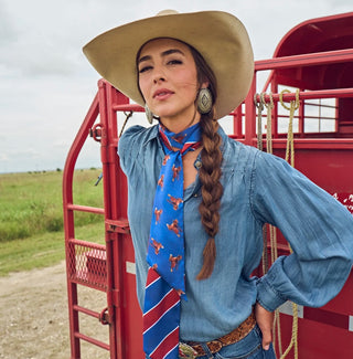 Preppy Saddle Boli Scarf