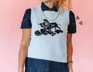 Bulldogger fuzz vest