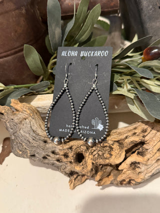 Sterling Silver Teardrop Earring