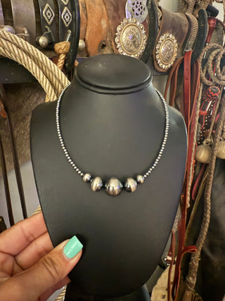 Graduated Sterling Pearls