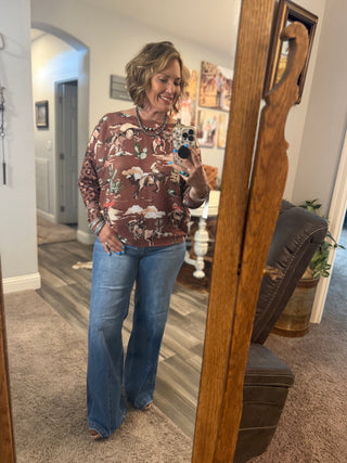Desert Rider Italian Knit Brown