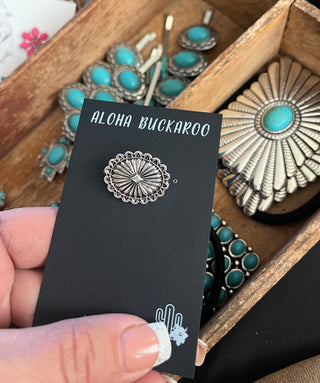 Concho Brooch