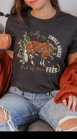 Giddy Up Jingle Horse T