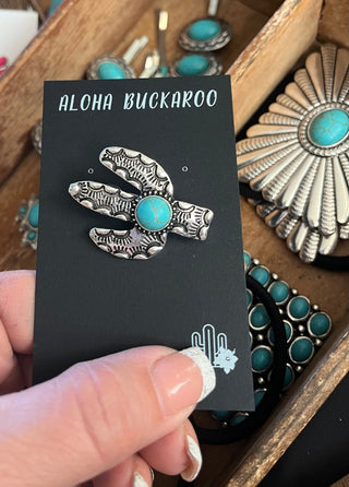Cactus Brooch