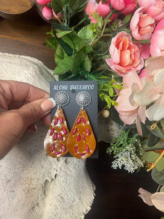 MD BR w/ Pink Buckstitch silver