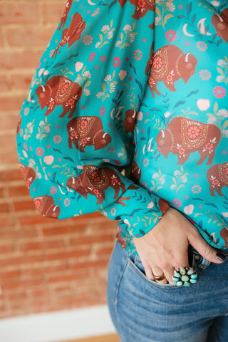 TURQUOISE BUFFLO