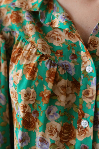 GREEN FLORAL